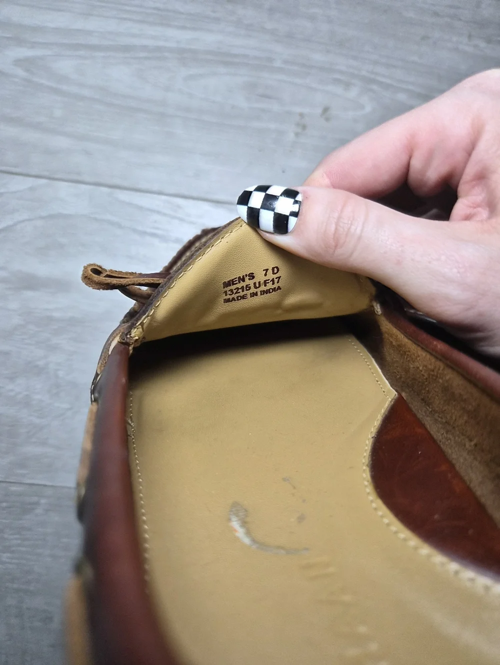 Classic Brown Leather Men’s Driving Moccasins Shoes